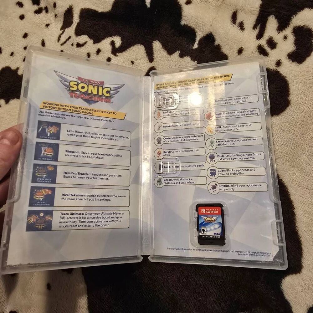 Team Sonic Racing (Nintendo Switch, 2019) *Tested & Works* - Picture 2 of 3